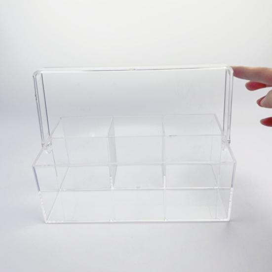 Utensil Holder Fork Spoon Organizer Durable Construction Large Capacity Transparent Design Tableware Storage Box Flatware Caddy