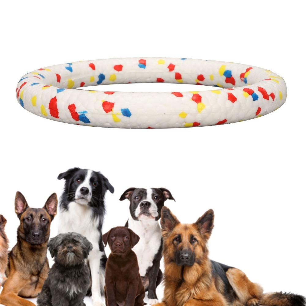 ETPU Popcorn Texture Pet Chew Toy Colorful Pull Ring ETPU Popcorn Ball Indoor Outdoor Play