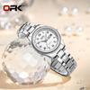 OPK 8110 Women's Calendar Week Quartz Watch Steel Belt Waterproof