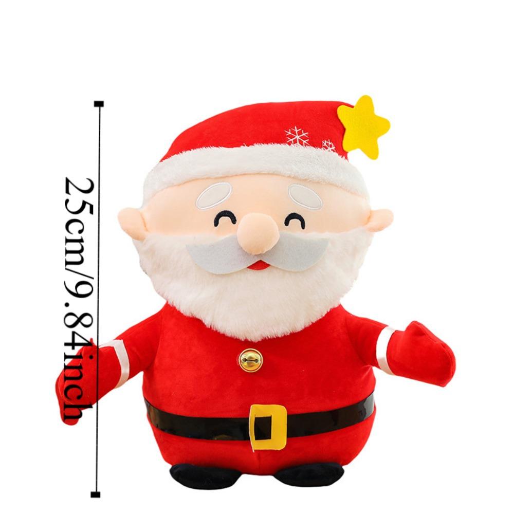 Snowman Santa Claus Elk Plush Doll Soft Christmas Series Plush Toys   Christmas Gift