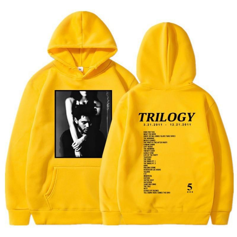 Europäische Größe The Weeknd Trilogy Musikalbum Hoodie