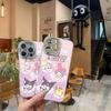 Hello Kitty Silver Cute Phone Case for Apple 16