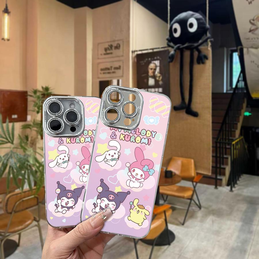 Hello Kitty Silver Cute Phone Case for Apple 16 iPhone 7/8 Plus
