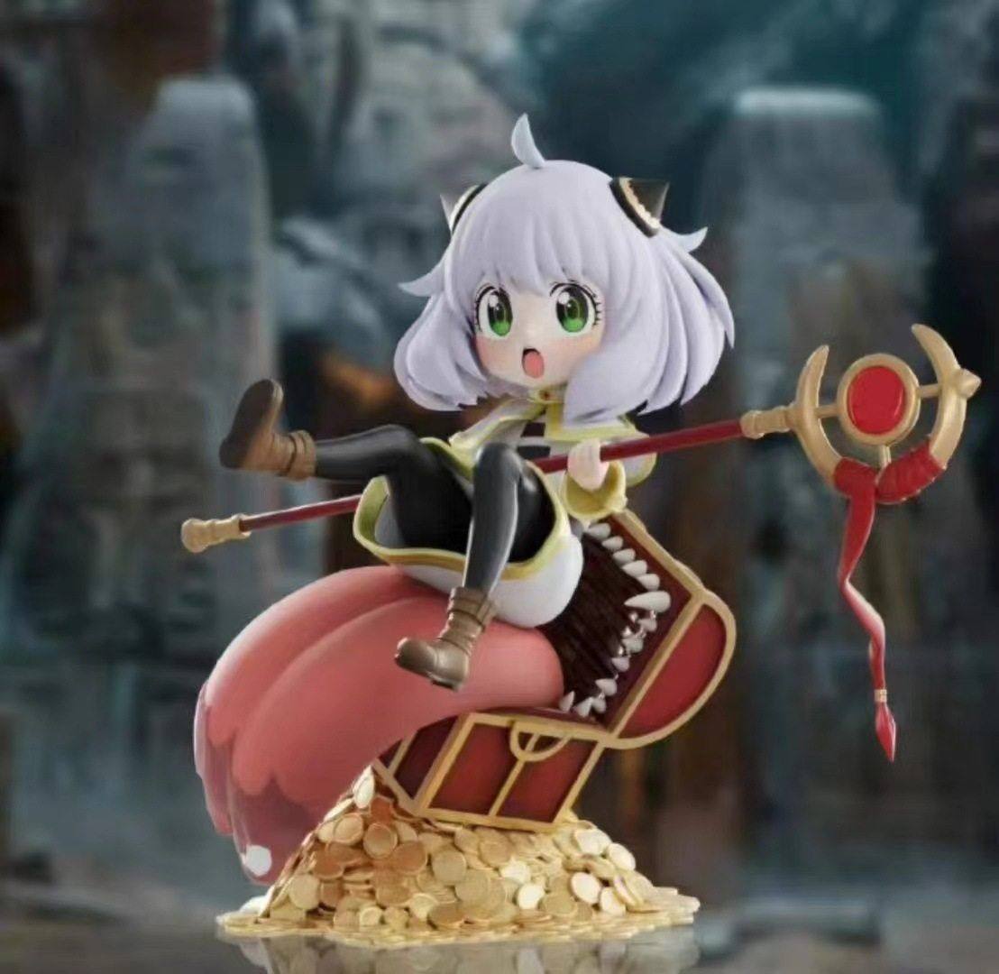 

Fridolin Anime Figure X Fly Ania Cosplay Vladdysya Desk Decoration Pvc Collectible Adult Toy Trendy Plaything