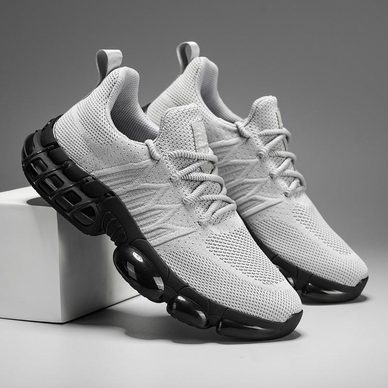 Men's Sports Shoes Ultra Lightweight Breathable Non-slip Wear-resistant Men's Tennis Sports Shoes Outdoor Running Shoes