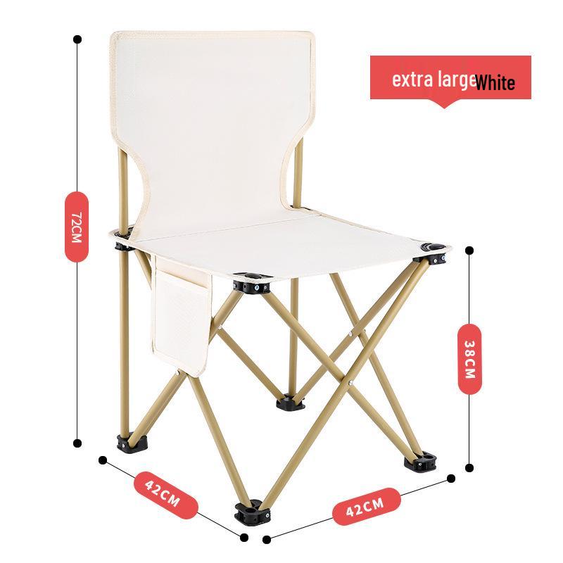Portable Folding Camping Chair - Compact Outdoor Stool for Sketching and Fishing