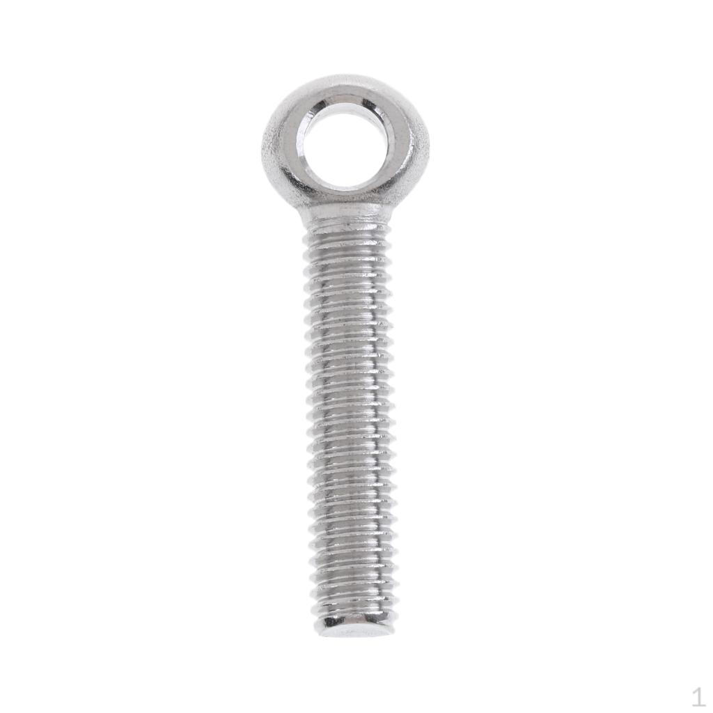 Stainless Steel Forged Threaded Hanging Eye For Catenary Wire