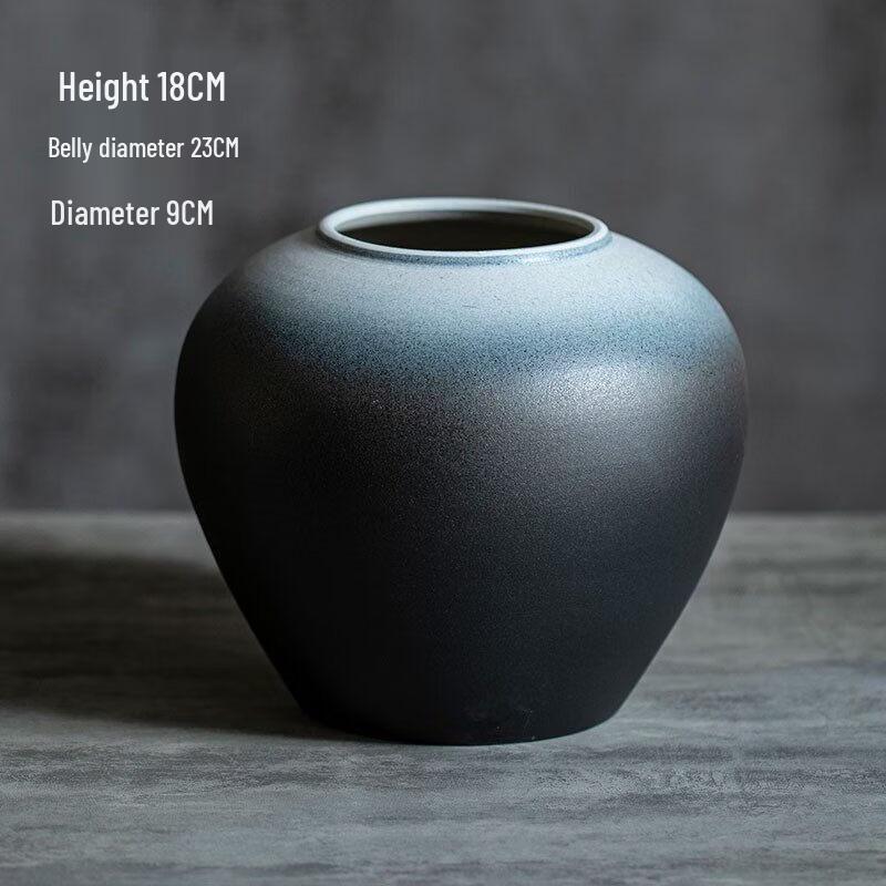 Handmade Ceramic Flower Vase Set - Drunken Beauty (Small)