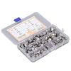 249Pcs Acorn Hex Cap Nuts Assortment Kit M3?M12 DIN1587 304 Stainless Steel Bright Finish