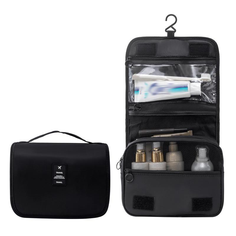 Travel Makeup Bag Waterproof Toiletries Organizer High Quality Women Neceser Bathroom Hook Wash Pouch Hook Storage Bag