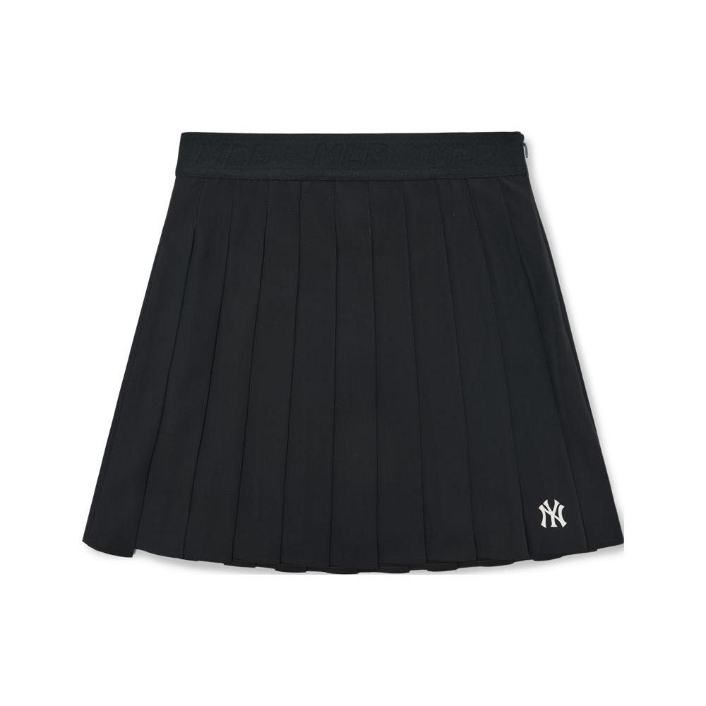 

New MLB Casual Short Skirts Women s Black 3FSKB0324-50BKS XS