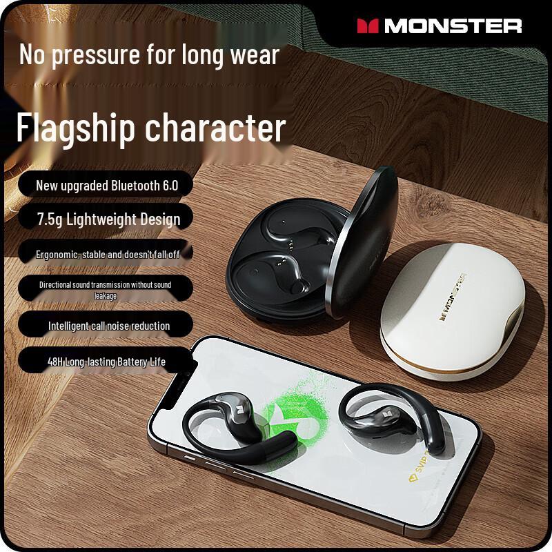 Monster GT27 Open-Ear Bone Conduction Sport Headphones