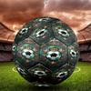Club Santos Laguna Print Size 5 Soccer Ball, Standard Match Football for Sports Game and Team Practice, Ideal Gift for Soccer Fans