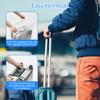 3Pcs Transparent Luggage Protector Covers PVC Dustproof Suitcase Covers 3 Size Anti Scratch Waterproof Luggage Cover for Travel