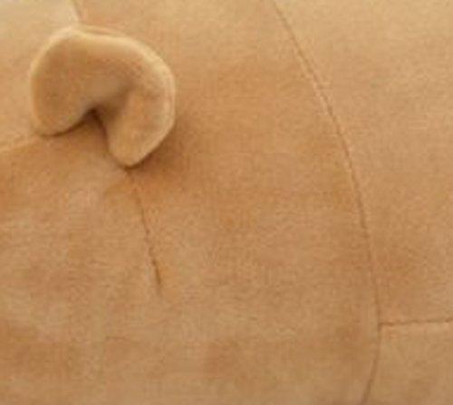 LIV HEART Premium Sleepy Animals Cookie Bear Body Pillow, Large (76cm Total Length), Fluffy and Squishy Plush Toy, Gift Item 28977-13