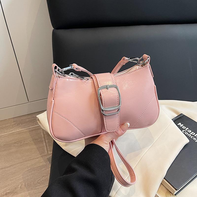 Super Fire Small Bag Women's Spring and Summer 2025 New Retro Niche Design Messenger Bag Women's Shoulder Underarm Small Square Bag