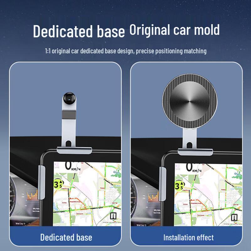 OIMG Magnetic Phone Holder with Car Screen & Truck Fridge Mount
