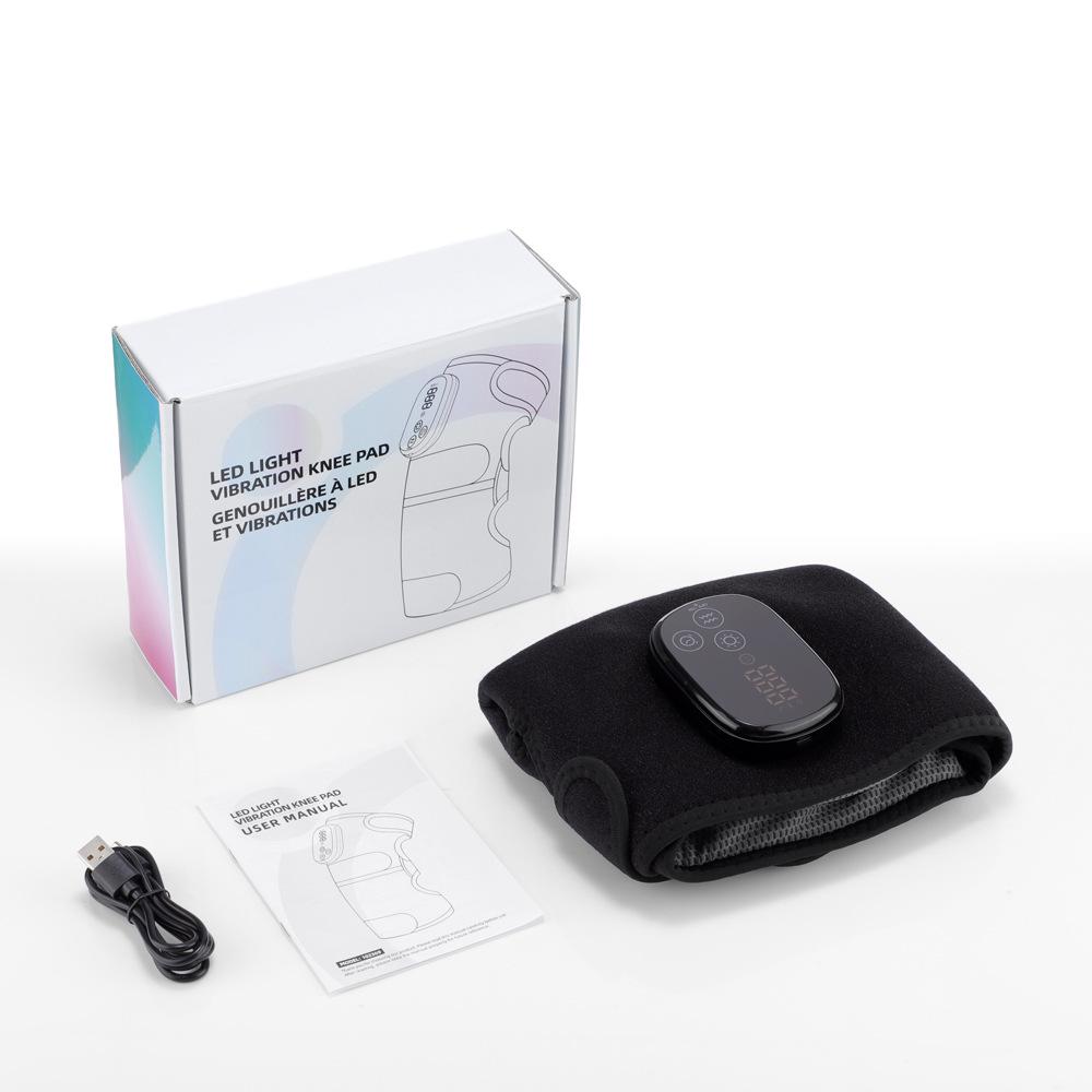 Cross-Border Red Light Electric Knee Massager with Heat Therapy for Joint Pain Relief