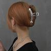 Haarklammer Elegant Fischgrätenform Metallklemme Rutschfest Starke Kralle Haarfixierer Styling-Werkzeug Haiklammer Damen Halber Dutt Haarnadel Haaraccessoires