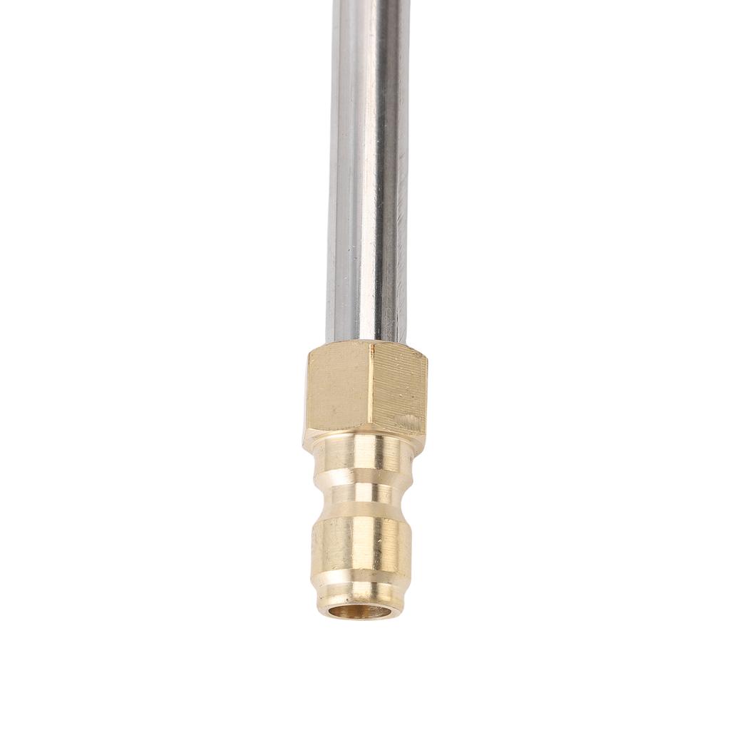 Pressure Washer Extension Wand Nozzle Set 30° 90° 120° 4000 PSI 1/4in Quick Connect Stainless Steel Power Washer Accessories