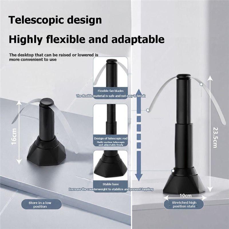 A25F-Fly Repellent Fan Flies Away Multi-Functional Portable For Food Protection Outdoor Camping Picnic Table Use
