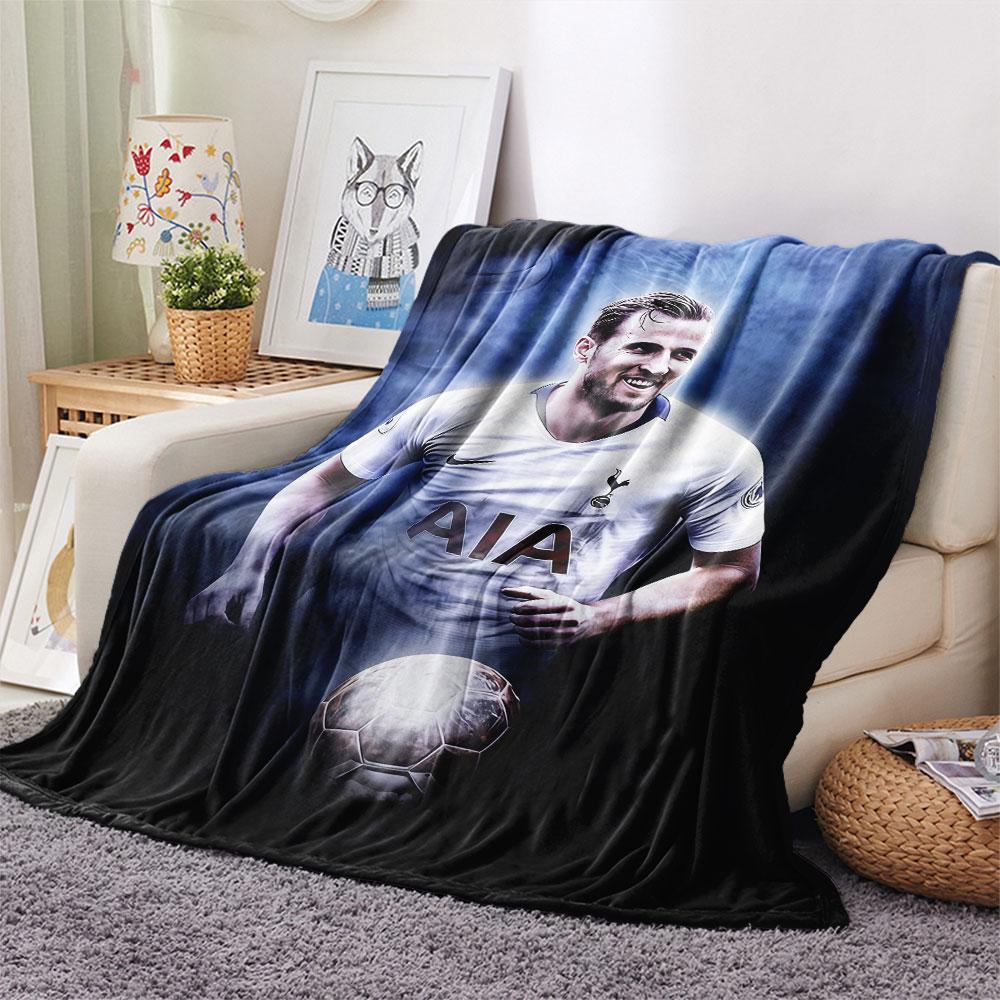 Kane Printed Flannel Blanket, Soft Throw for Bedroom Sofa, Washable,soccer Fan Merchandise, Great Gift.