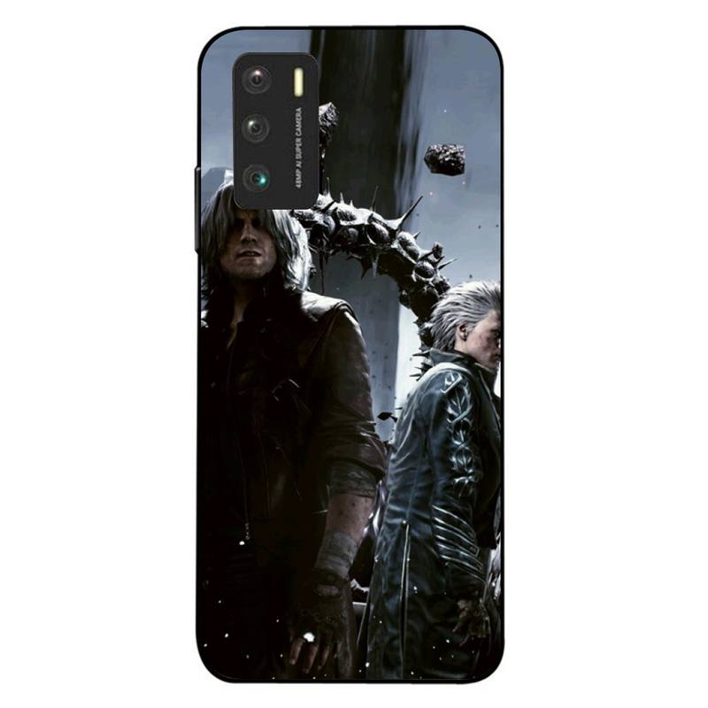 Cool Devil Game Phone Case For Xiaomi Mi 8 Lite 9 SE 10 10T Pro Mi 11 For Mi Series Black Silicone Soft Shell Cover