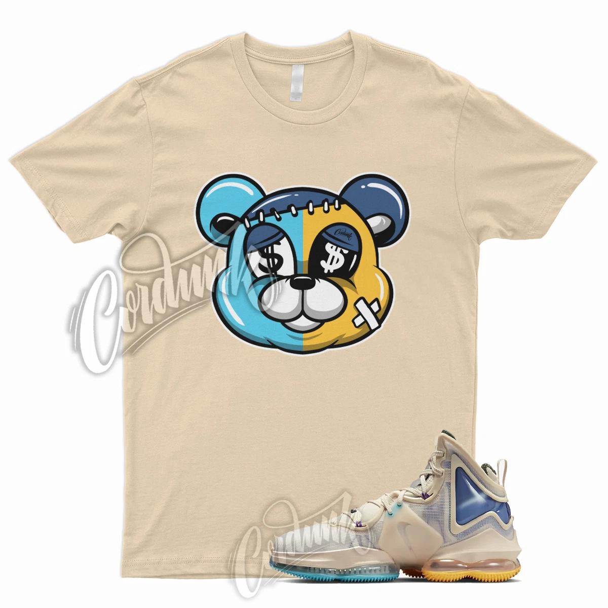 STITCH Shirt for Lebron 19 Pearl Game Royal Emerald University Gold Minneapolis 160