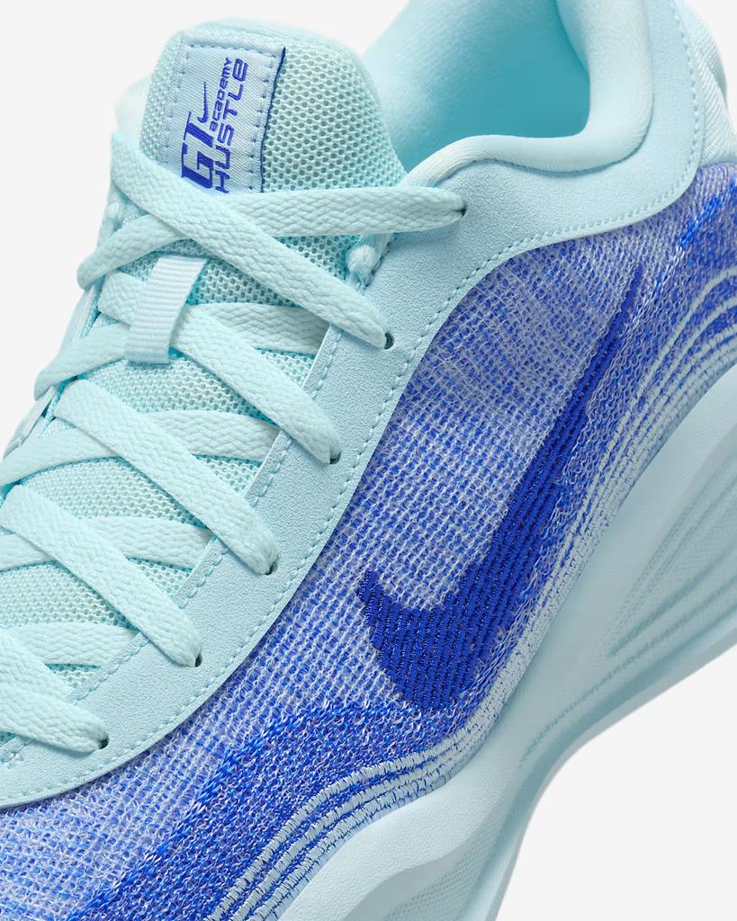 FJ7808-402 Nike GT Hustle Academy Glacier Blue Sail Racer Blue (Men's)