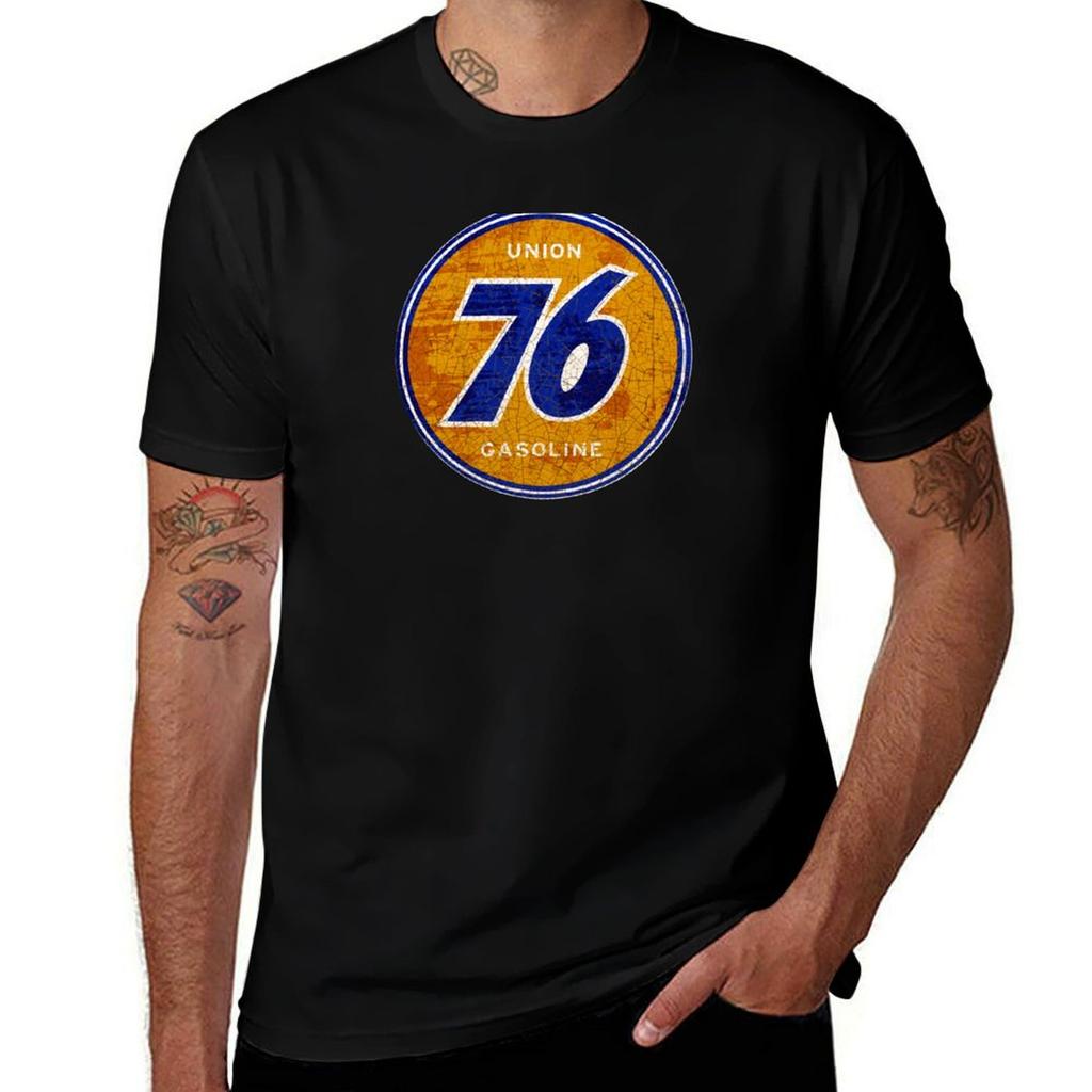 Union OIL and gas 76 T-Shirt Feiertag All-Match T-Shirt