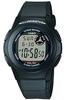 Casio Collection F-200W-1AJH / -201WA-9AJH Men's Black Wristwatch