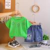 Jungen Sommer 2026 Stern Strass Kurzarm T-Shirt - Trendiges Lässiges Kinder Outfit