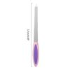Double Sided Nail Art Buffers Stainless Steel Nail File Manicure Tools Manicure Files for Salon and Homes Easy to Use