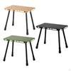 Camping Table Picnic Lightweight Camp Stool Portable Small Chair for Travel Hiking