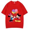 Clothing Summer 2025 Mickey Minnie Mouse Short Sleeve T-shirts Girls Funny Fashion Streetwear Shirt Unisex
