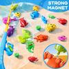 Children Bathtub Fishing Toy Swimming Bathing Pool Water Floating Fish Toy Parent-child Interactive Toys Game Children Toys new
