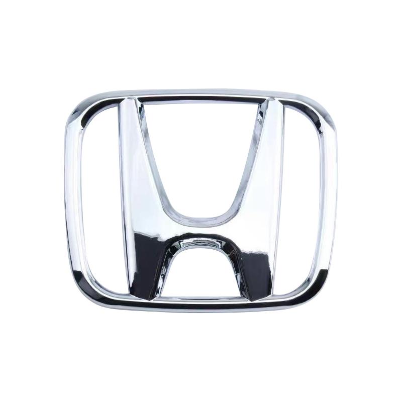 

42*50ММ Наклейка с логотипом эмблемы центра рулевого колеса автомобиля Аксессуары для Honda CRV HRV Civic Accord Fit Jazz City Odyssey Silver