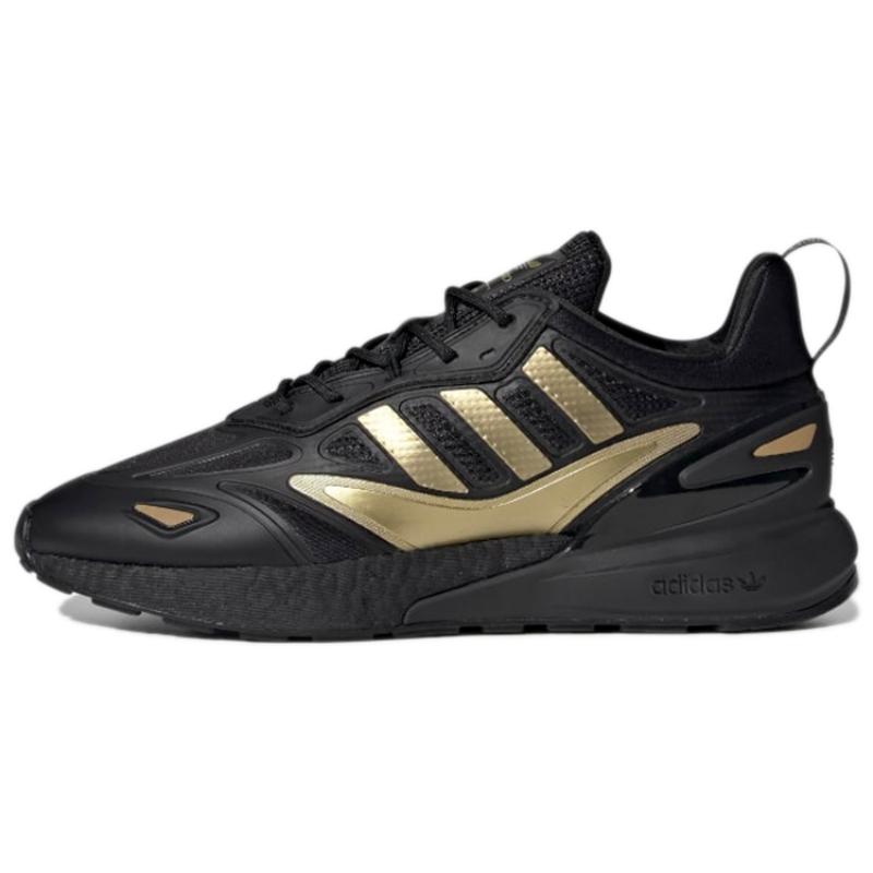 

Adidas Zx 2K Boost 2.0 Black Gold Metallic Sneakers GZ7743 36⅔