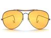 AIR FORCE PILOT TEARDROP SUNGLASS Air Force Pilot Teardrop YELLOW [SPEED ADDICT] U.S. (US Sunglasses)