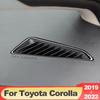 For Toyota Corolla E210    2022 12th Stainless Car A Pillar Air Outlet Bezel Trim Ring Frame Stickers Accessories