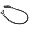 Silione AntiLost Lanyard Hearing Aids Holder Strap Protecting Rope for the Elderly(Black )