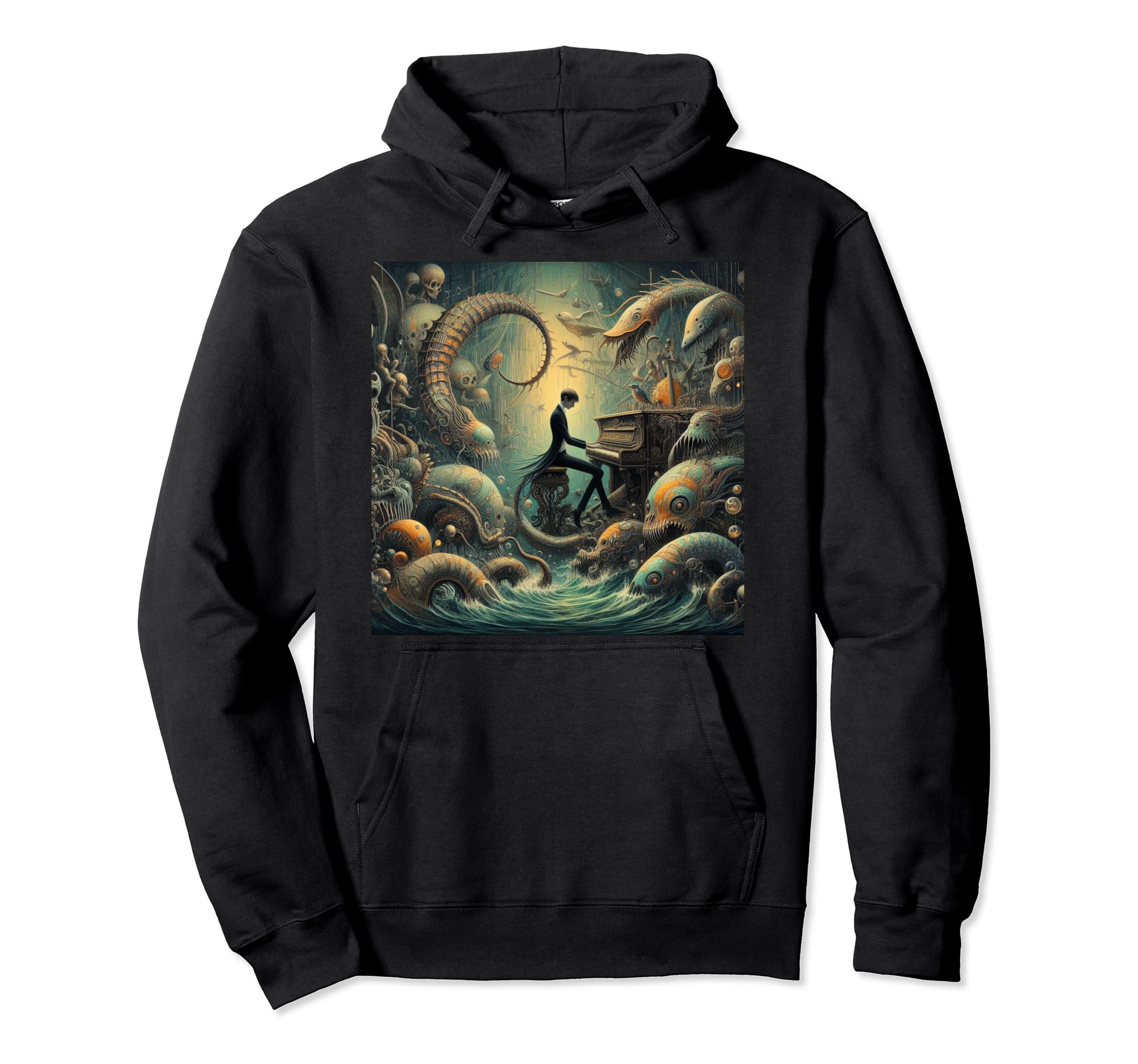 

Nemo est Mihi album cover hoodie