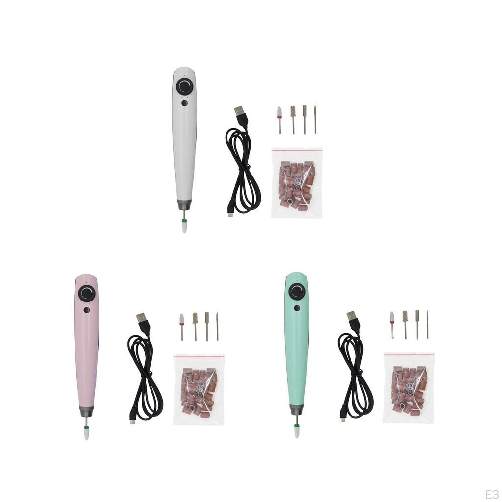 Compact Electric Nail Buffer And Polisher Set for Manicures