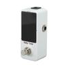 Mini Pedal Tuner Monoblock Chromatic Tuning Effect for Electric Guitar and Bass 12Hz‑4186Hz