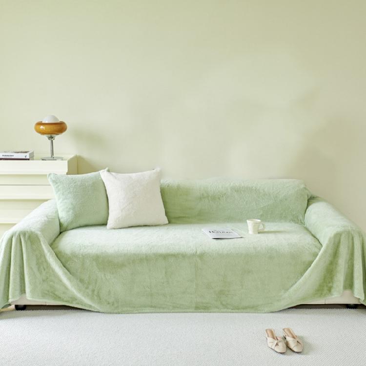 Comfort Enhancing Plush Sofa Towel,Easy Cleaning  Couch Cover Soft Furnitures Cover for Everyday Use Sofa Protection