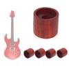 4pcs Maple Wood Effect Pedal Control Amplifier Knobs for Electric Guitar Bass