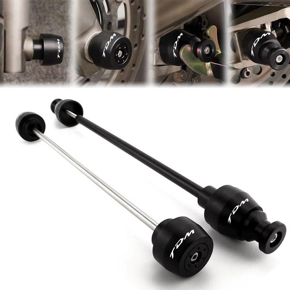 Motorcycle Crash Sliders Swingarm Spools Sliders Front or Rear Wheel Axle Fork 2002 2003 2004 2005 2006-2010 TDM 900 For Yamaha