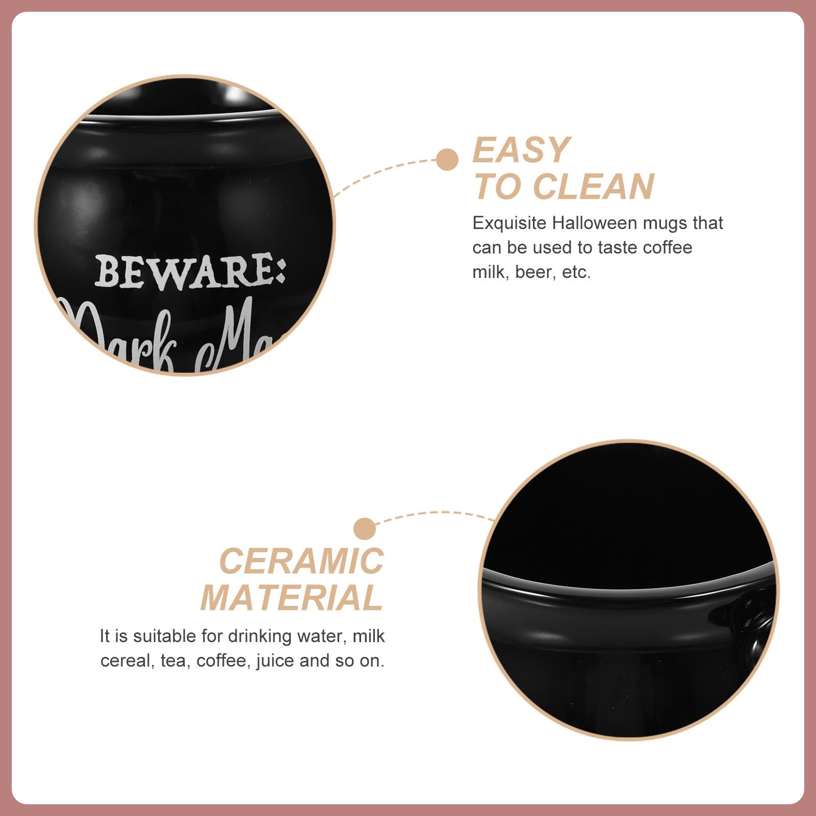 Halloween Ceramic Mug Coffee Cup Decorative Drinking Mug Tea Milk Housewarming Gift Milk Cup Coffee Mugs Halloween Gift other