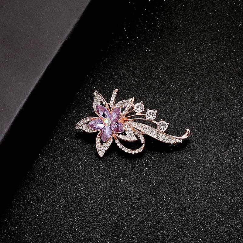 Elegant Peony Brooch: High-End Chinese Style Corsage Pin