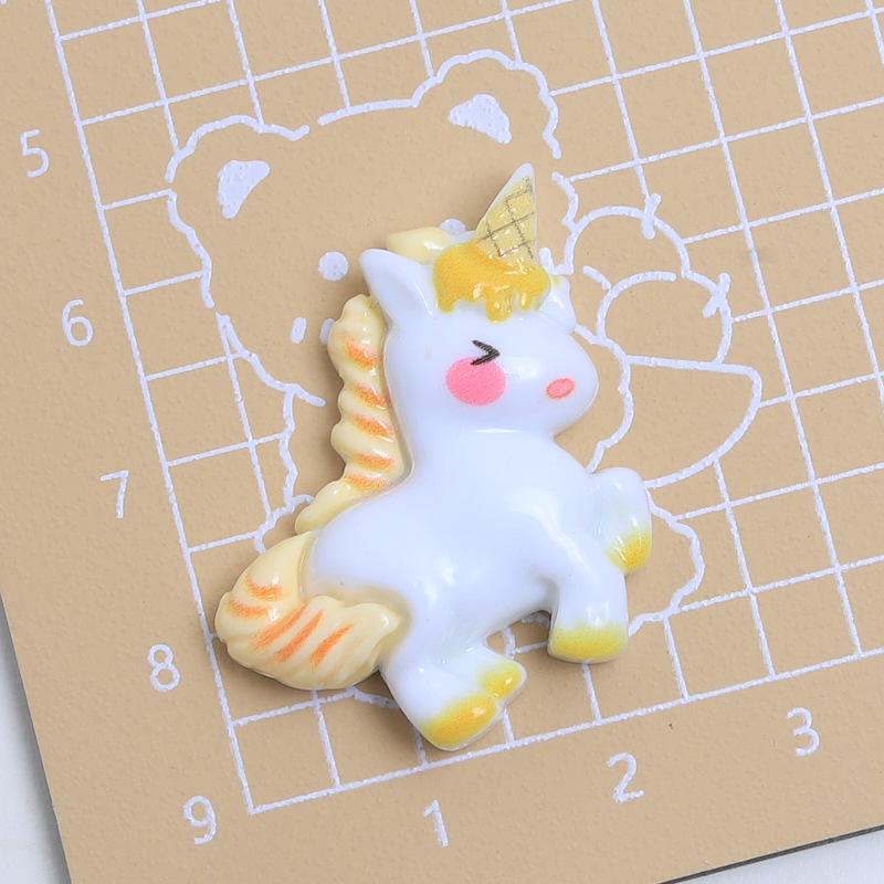 Dreamy Unicorn Resin Shoe Buckle & Hair Clip DIY Accessories